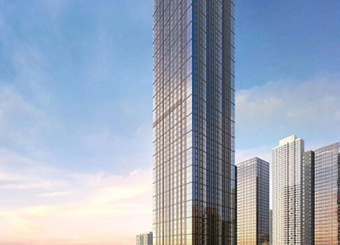 Unitized Curtain Wall Systems: Hudson Exchange Ph 2.